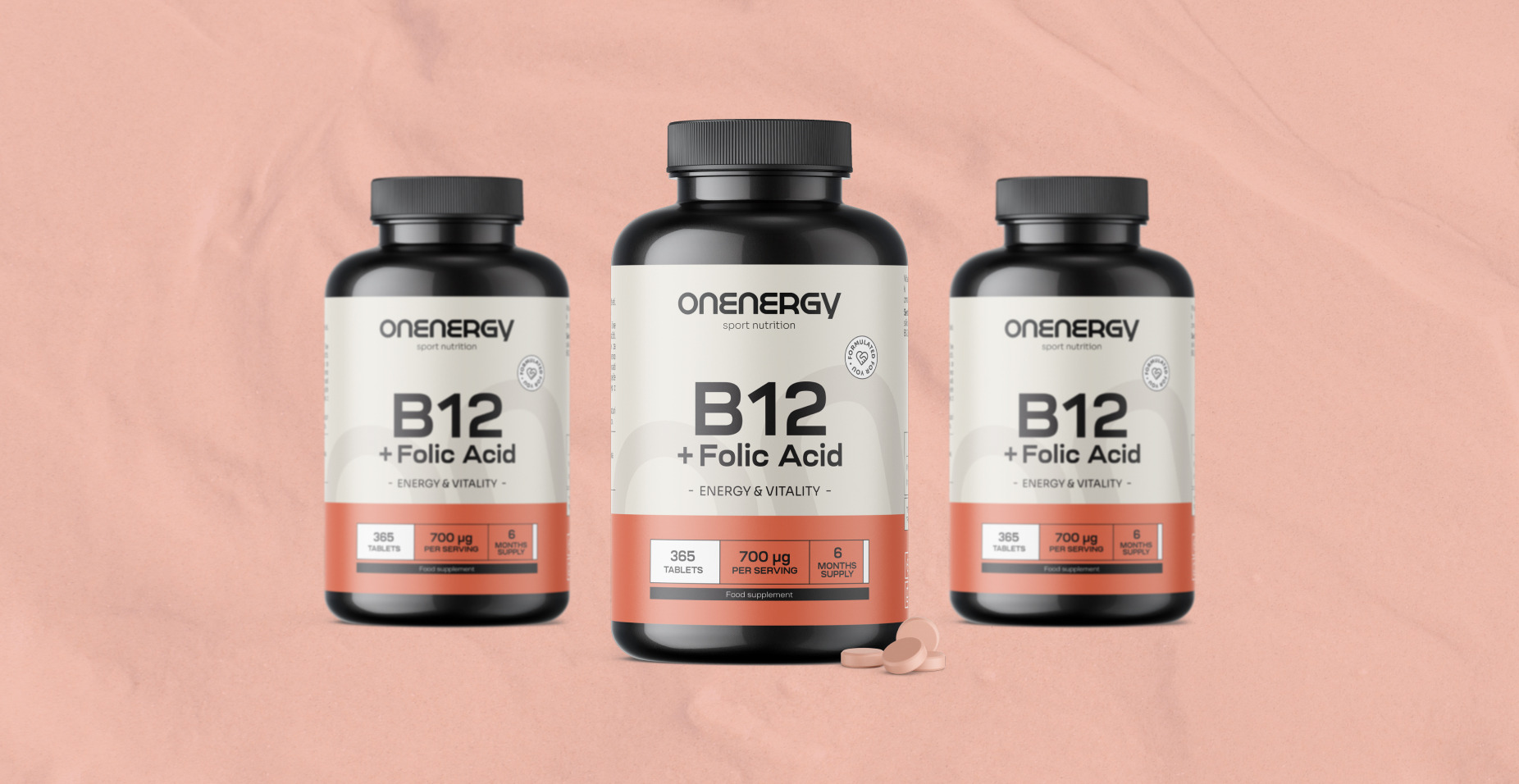 Vitamina B12 + ácido fólico