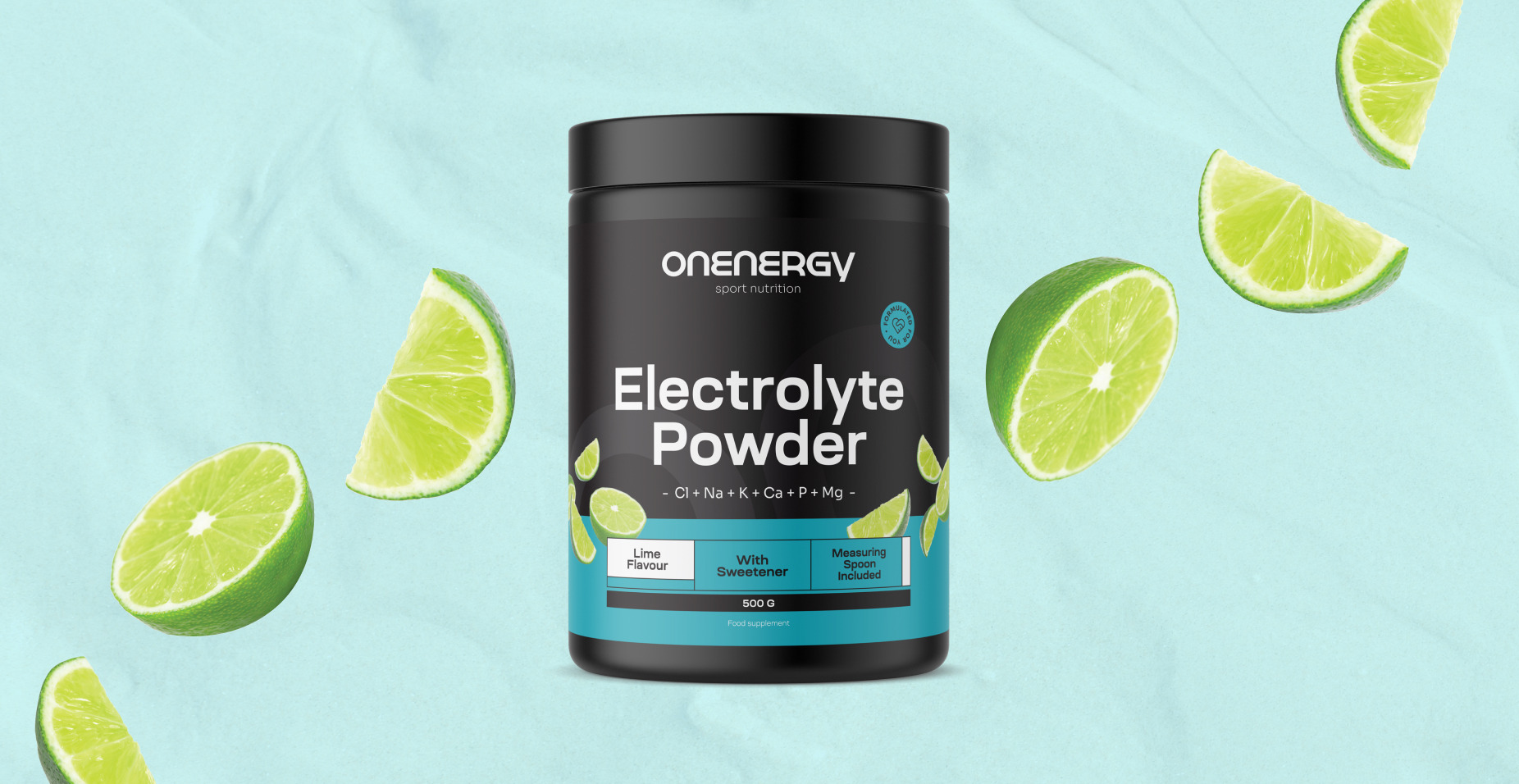 Electrolitos en polvo – lima