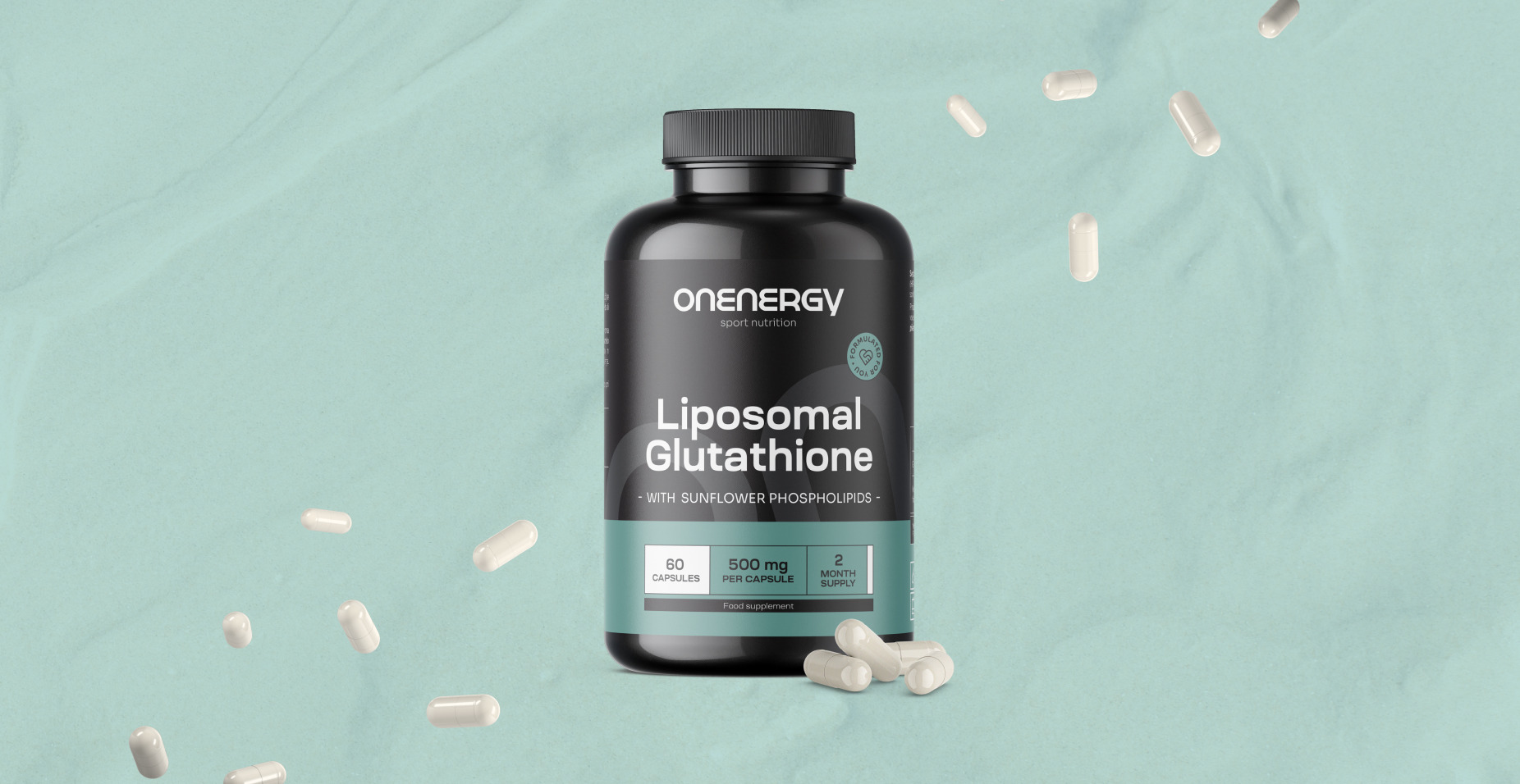 Glutatión liposomal 500 mg