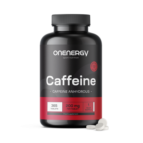 Cafeína 200 mg, 365 comprimidos
