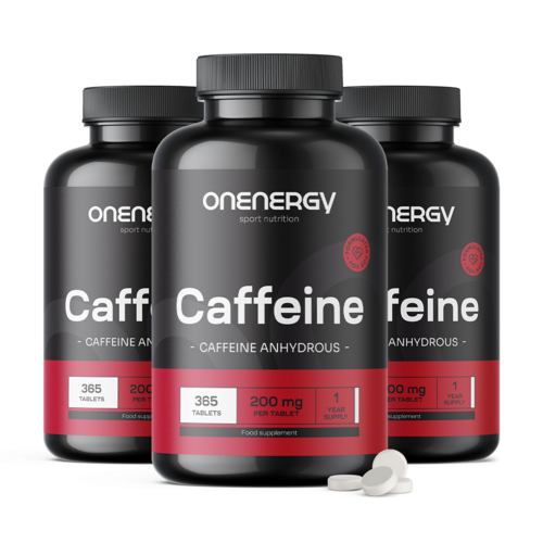 3x Cafeína 200 mg, en total 1095 comprimidos