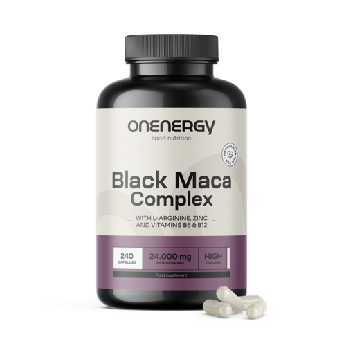 Complejo de maca negra 24.000 mg, 240 cápsulas