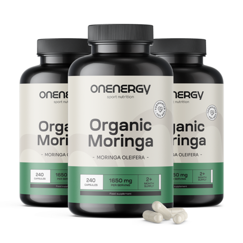 3x BIO Moringa 1650 mg, en total 720 cápsulas