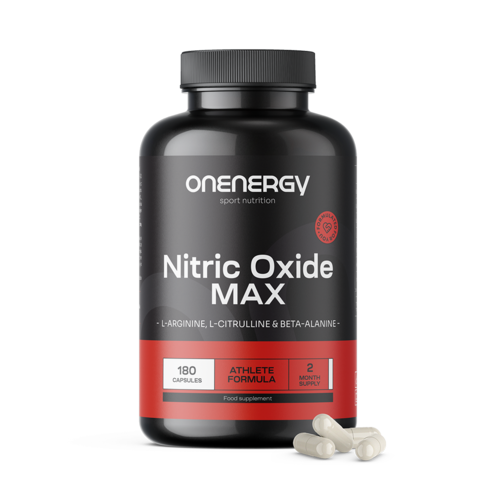 Nitric Oxide Max - complejo con arginina, citrulina y beta-alanina, 180 cápsulas
