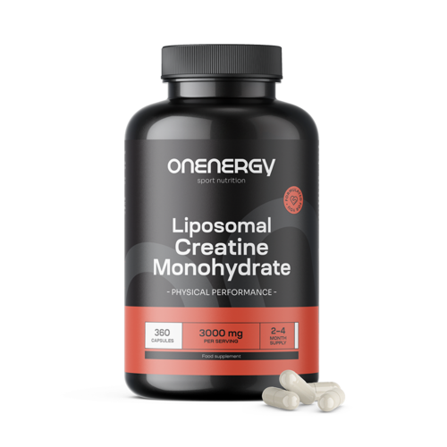 Monohidrato de creatina liposomal 3000 mg, 360 cápsulas