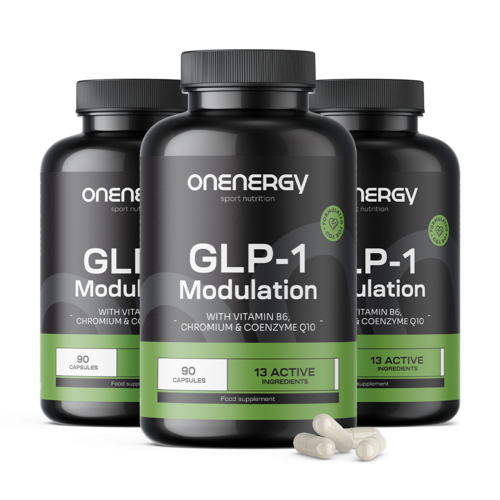 3x GLP-1 Modulation – Complejo para el apoyo del metabolismo, en total 270 cápsulas