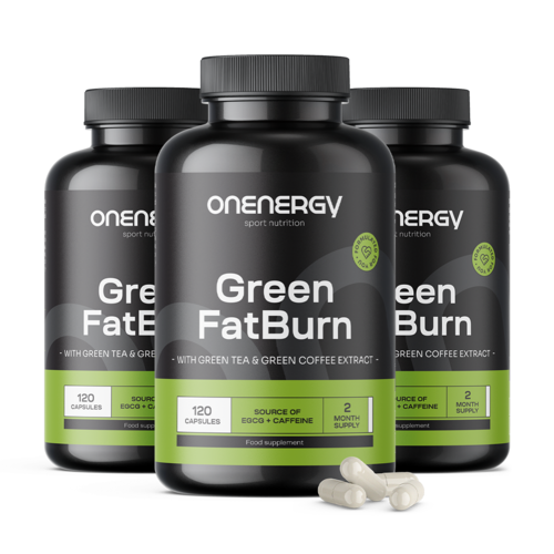 3x Green FatBurn, en total 360 cápsulas