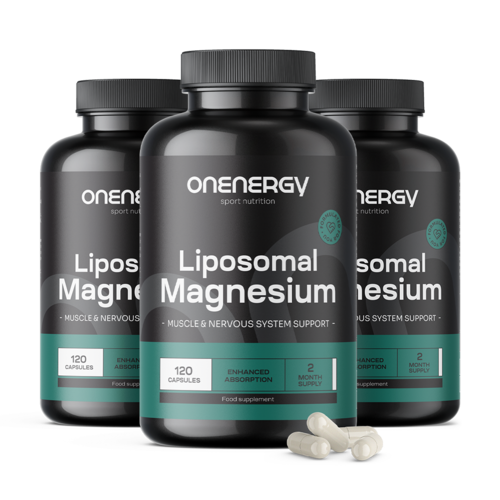 3x Magnesio liposomal, en total 360 cápsulas