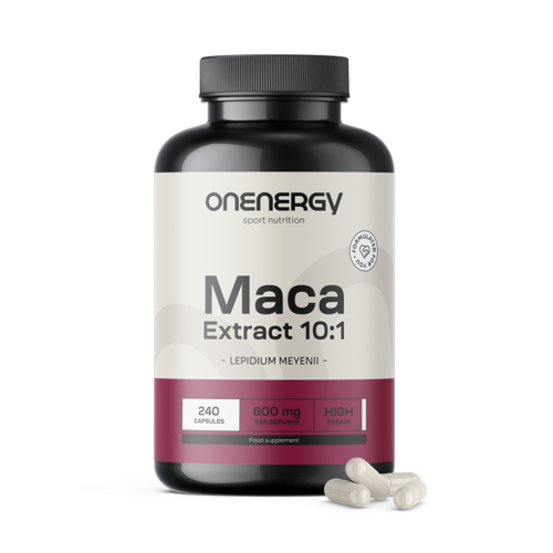 Maca – extracto 10:1, 240 cápsulas