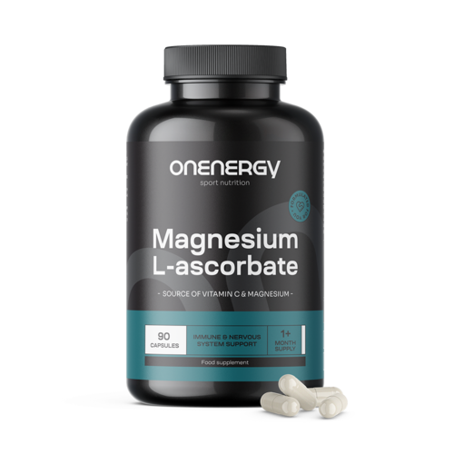 L-ascorbato de magnesio, 90 cápsulas