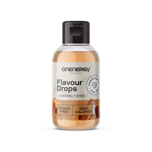Flavour Drops gotas con endulzante – caramelo toffee, 50 ml